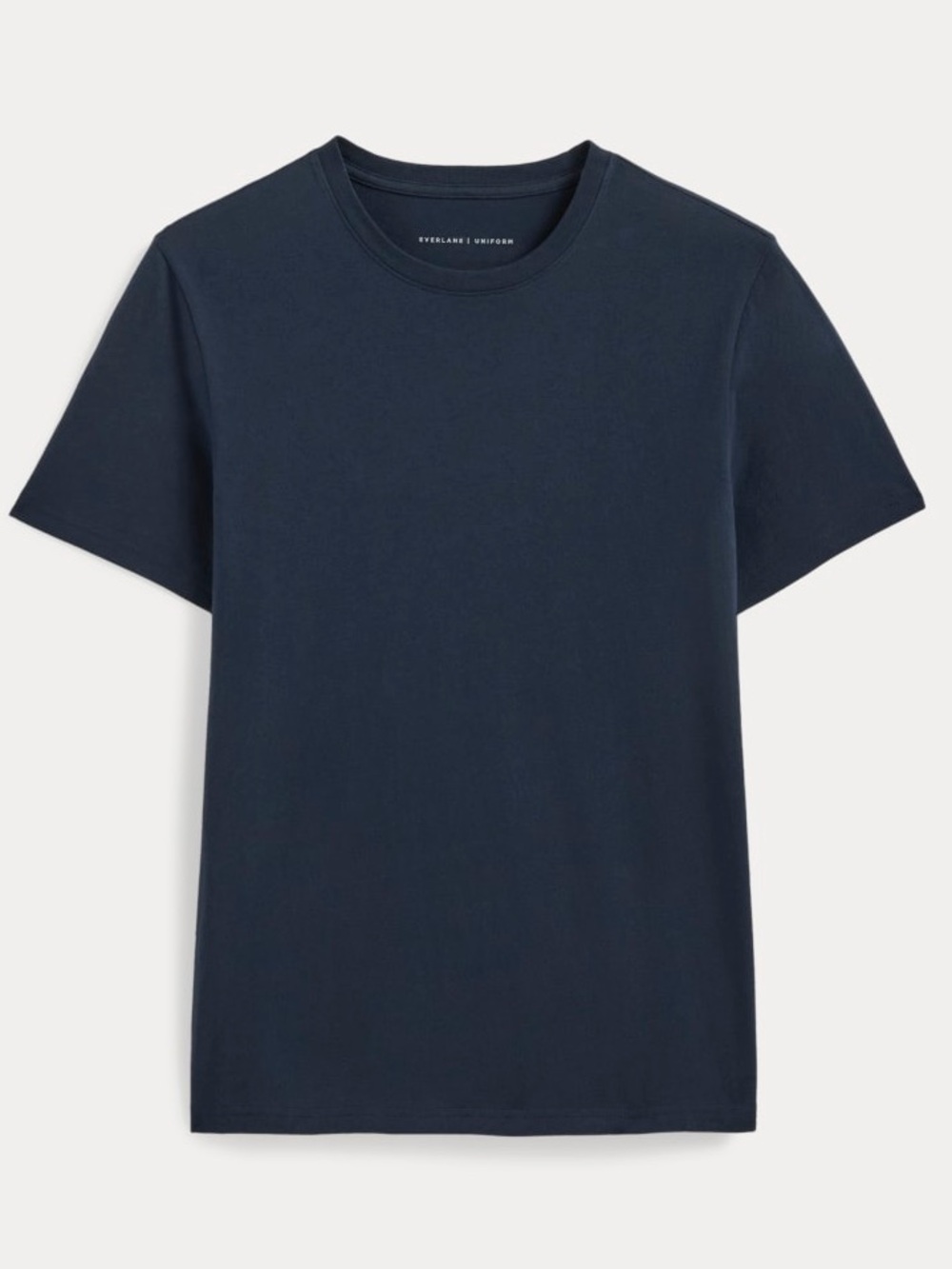 Everlane Men's Medium Heathered Blue Organic Cotton Crew T-Shirt